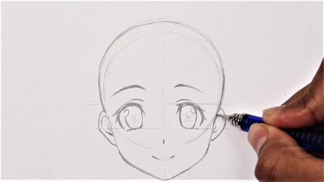 Draw anime girl