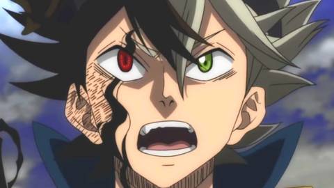 looking at viewer, Black Clover, Asta, devil horns, devil, Black